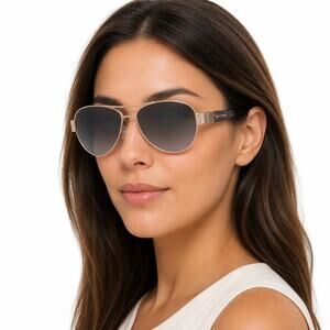 NEW Carolina Herrera HER 0135/S 00009O Rose Gold Sunglasses authentic